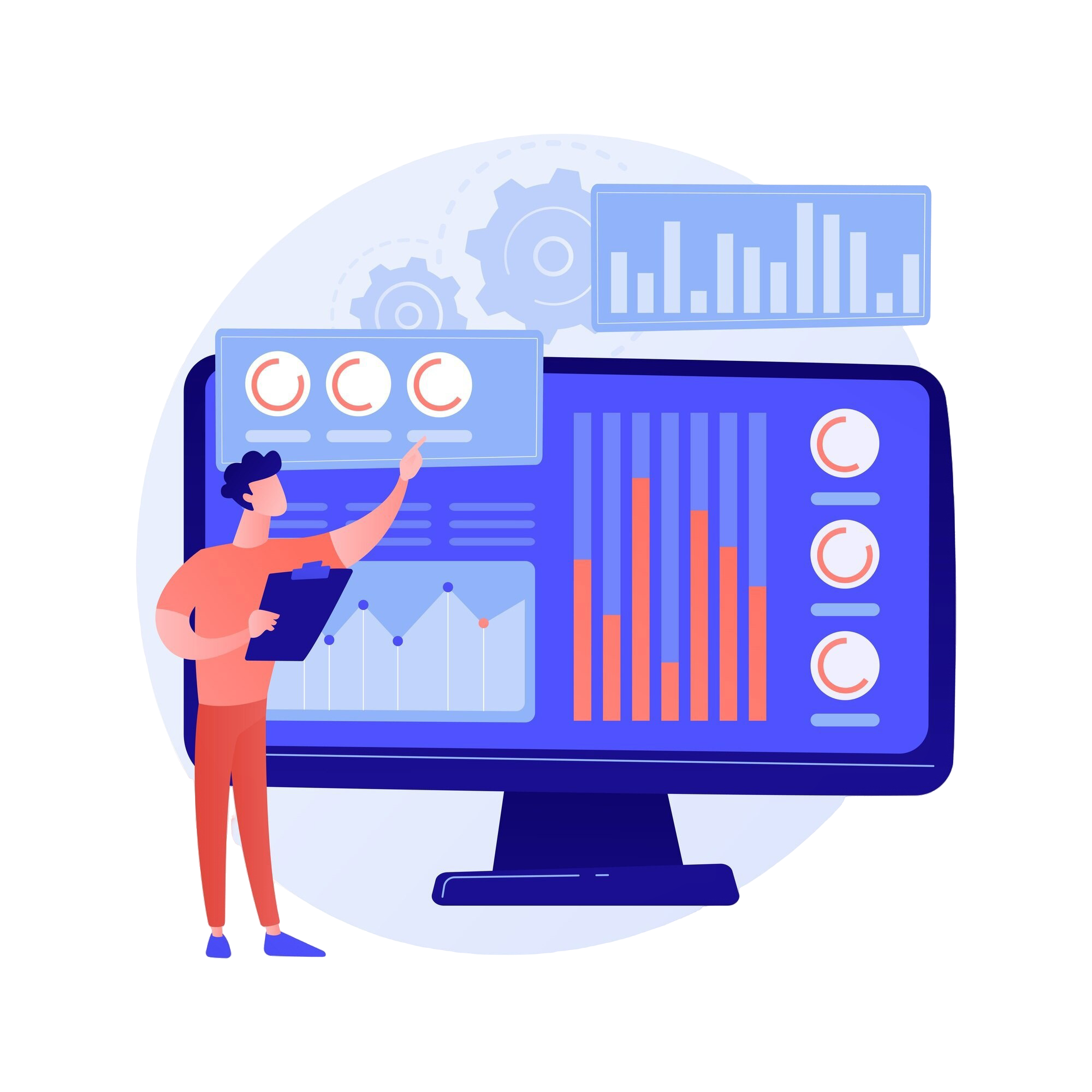 API export network visualization for India
